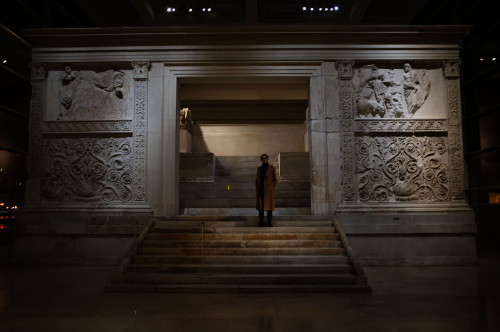 the ara pacis after dusk is&hellip;otherwolrdly