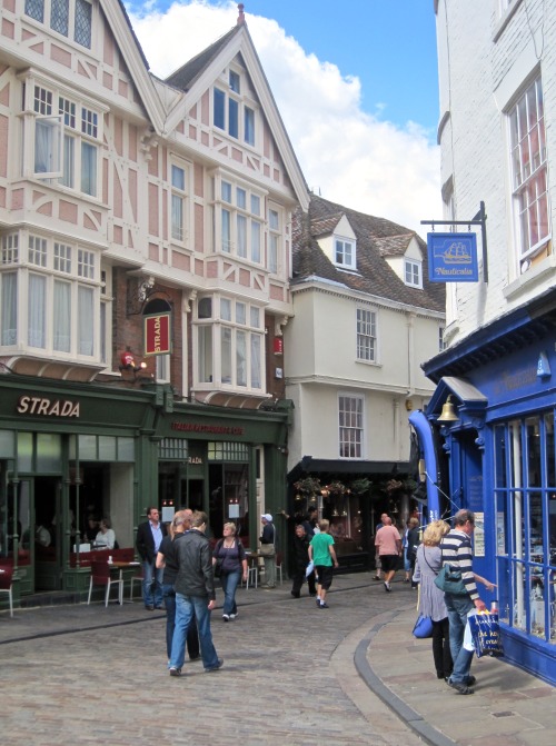 Shopping Street, Summer Saturday, Canterbury, Kent, England, 2010.