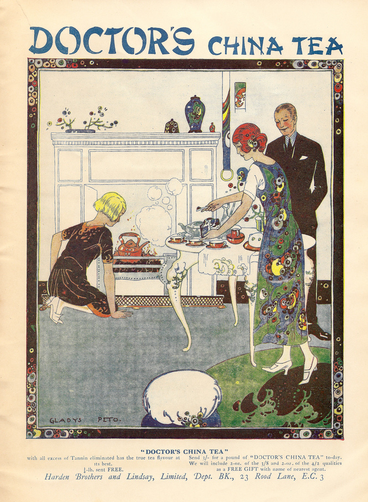 questionableadvice:  ~ Doctor’s China Tea, 1924via Flickr 