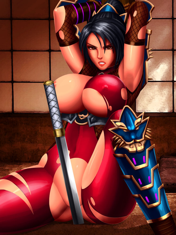 thicksexyasswomen:  svoidist:  Taki defeated and with some light bondage patreon.com/svoidist