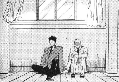 Edi's reading yaoi