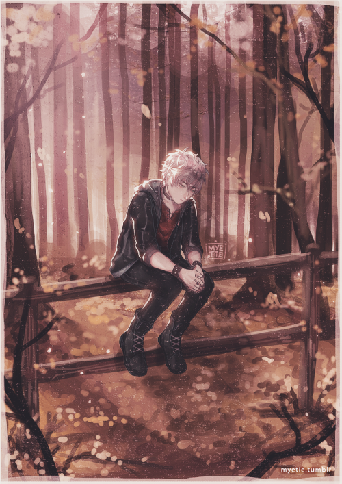 myetie: RFA in Autumn It’s getting colder – I hope everyone stays warm ♥ I’ve always wanted to draw 