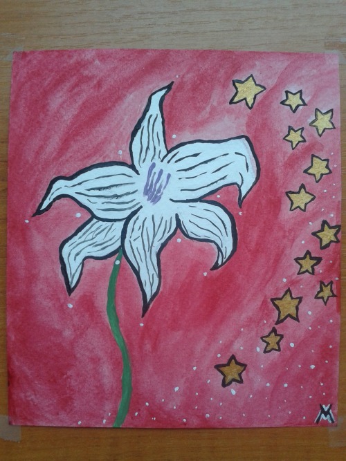 &ldquo;Pretty lilies, golden stars&rdquo;Gratitude for the song &lsquo;Red in the Grey&rsquo; by Mø 