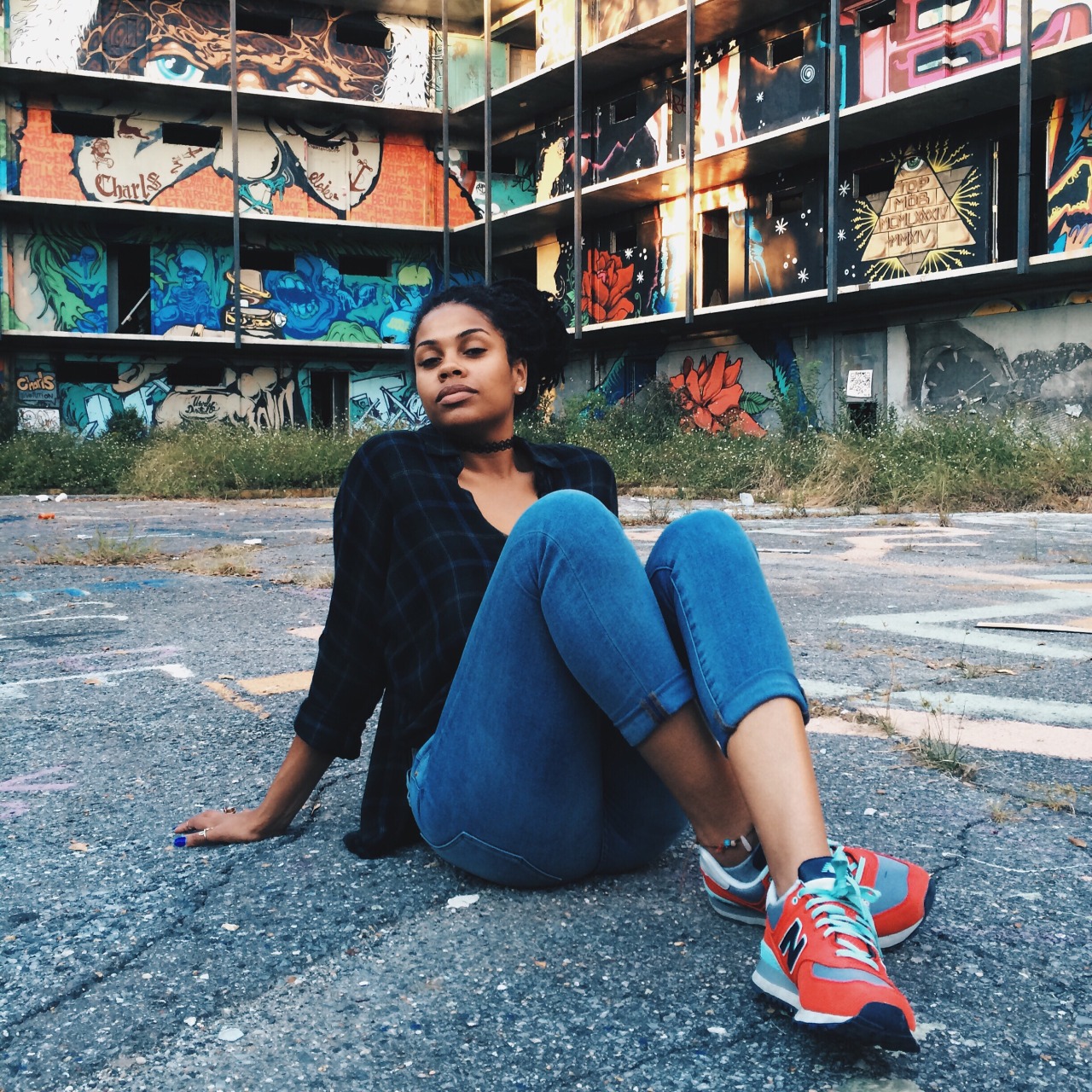 pushups-n-strokes:  nakedbybria: BlackOut 2015.   She’s beautiful AF