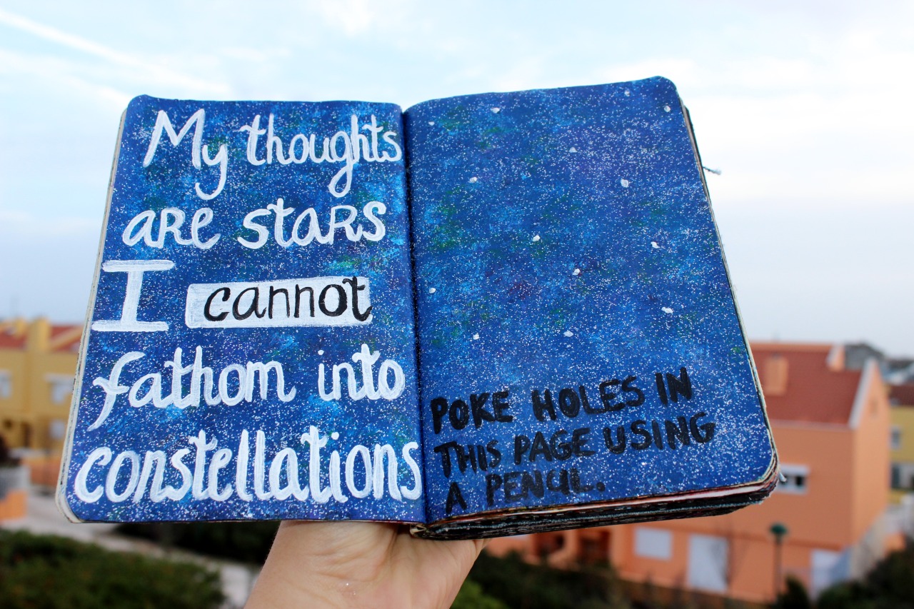 aka-voldemort:  one more wreck this journal - John Green  