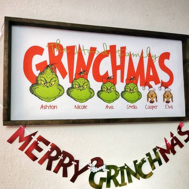 Do I really have to take my #Grinchmas family sign down now? Nah, Ill wait one more month 😉  💚   Sign from @klingsmithdesigns and featured in my gift guide #ontheblog .  #theGrinch #christmasmood #January #grinch #myfavoritetimeofyear  https://www.instagram.com/p/CYibZfYgcDE/?utm_medium=tumblr #grinchmas#ontheblog#thegrinch#christmasmood#january#grinch#myfavoritetimeofyear