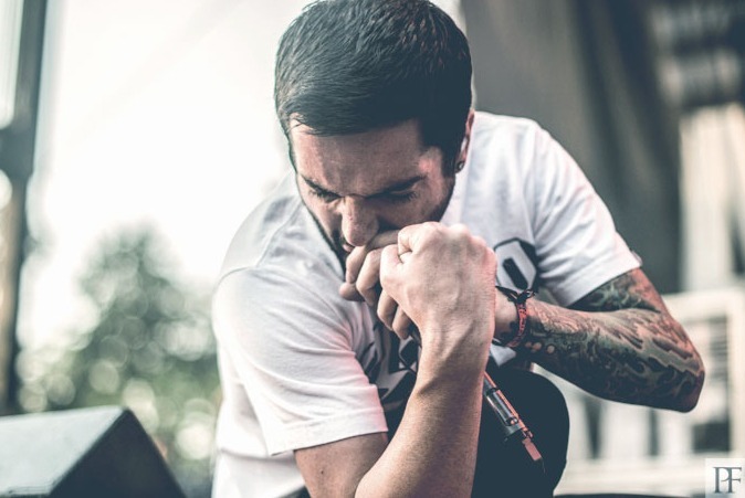 gorgeous-little-killjoys:  Jeremy McKinnon of A Day To Remember by Paige Farrow
