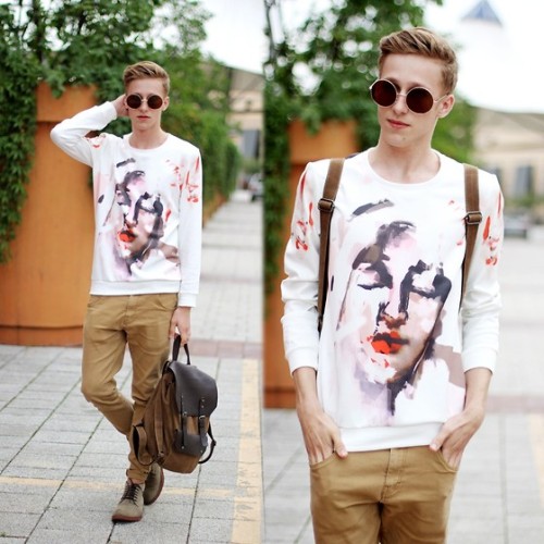 valley-of-design:  Choies - Graffiti Sweatshirt (by Adrian Kamiński)