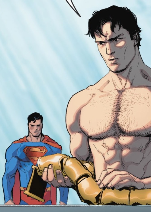 shirtlessmenincomics: Shirtless Bruce Wayne by David Marquez