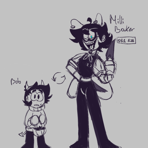 AN ALTERNATIVE AU!! It's Just Millie (fan Oc) And Bob Changing Places. I've Never Met Anything Like This
