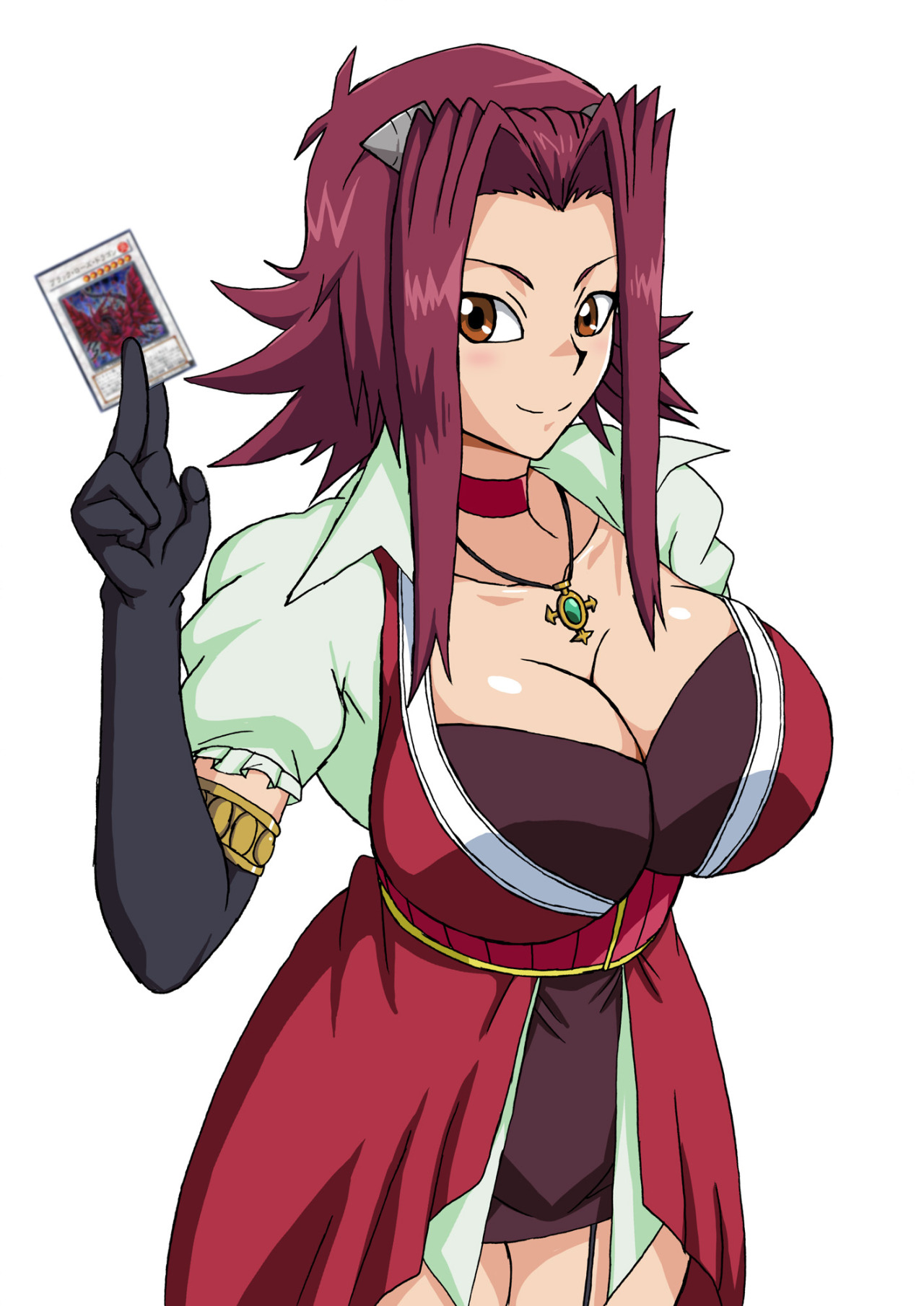 fandoms-females:  AF #10 -  Heart of the Cards (十六夜アキ by なるほど