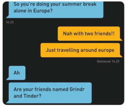 hilariousgrindr:  I can’t believe I just