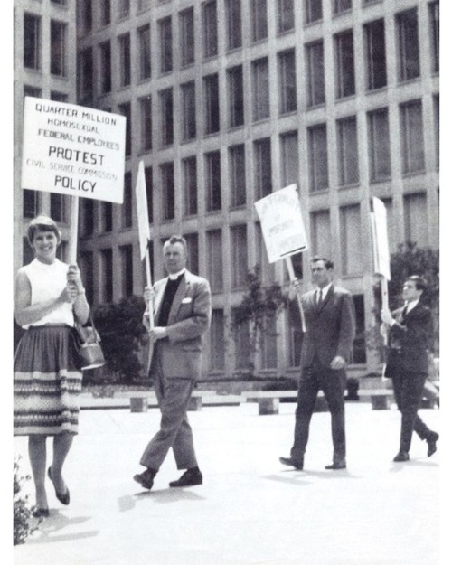 lgbt-history-archive: “QUARTER MILLION HOMOSEXUAL FEDERAL EMPLOYEES PROTEST CIVIL SERVICE COMMISSION