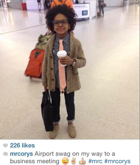 freekahzoid:  thoughtsofablackgirl:  That Boy’s Sharp! Meet Cory Nieves. The most