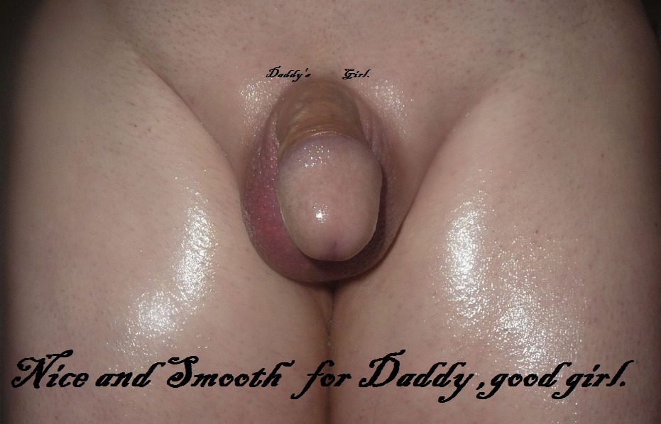 theblackmaster55:  sissycaryl:  I keep myself silky smooth so that Daddy won’t