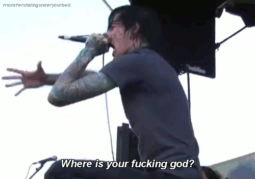 monstershidingunderyourbed:  Unanswered // Suicide Silence 