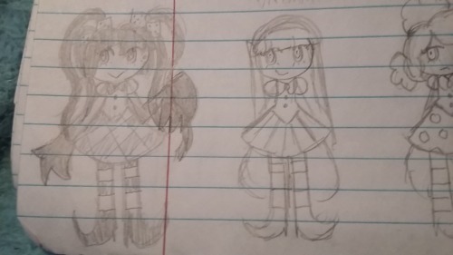 isoprene-daydreams:
“ some doodles from last semester’s notebook!!! [1/3]
”