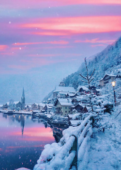 coiour-my-world:“Fairytale village” | Hallstatt, Austria || dotzsoh