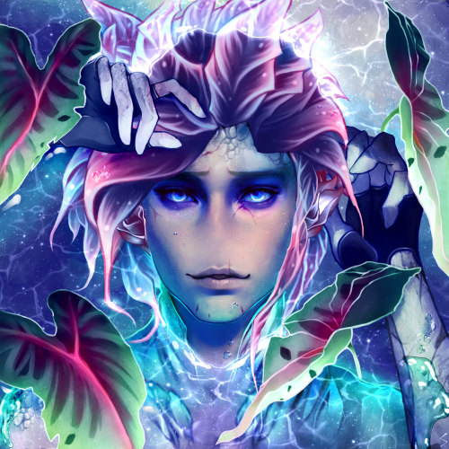  GW2 Commission - Tranquil WatersSecond commission for a GW2 player of their sylvari Vi Caladium. 