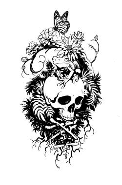 bear1na:  Tattoo Designs: Warm Up Sketch by Yanick Paquette