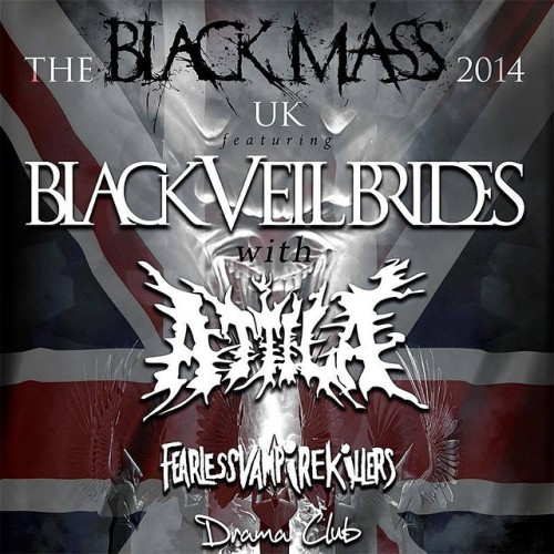 Attila is heading out the the UK this week! #Attila #theblackmass #tour #uk #blackveilbrides #fearle