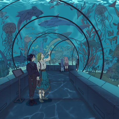 Arkco Aquarium Date Prompt For An Anonymous Donor As Part Of @witchhatexchange S Gotcha For Gaza Donation