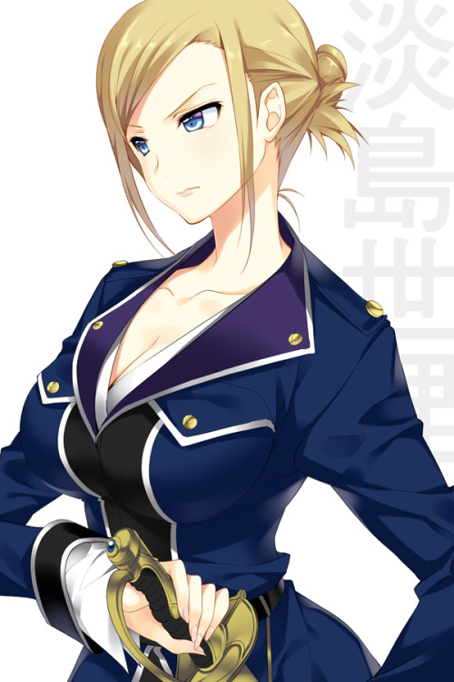 rule34andstuff:  Fictional Characters that I would “wreck”(provided they were non-fictional): Seri Awashima(K Project).  