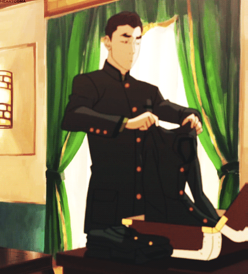 heartcoma:here’s an infinite gif loop of mako packing his suitcase