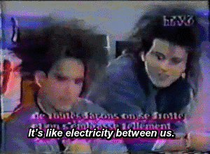 gorgonetta:[Robert and Simon insist that it is the electricity of their loving embraces that makes t