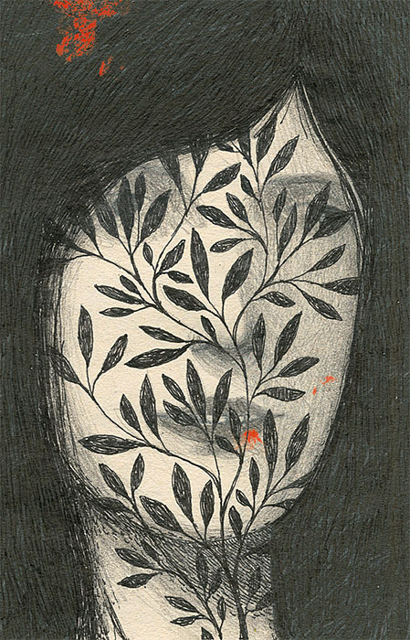 Ofra Amit (Israeli, b. 1976, based Tel Aviv, Israel) - Illustrations from Rootless Treetops for LUKS