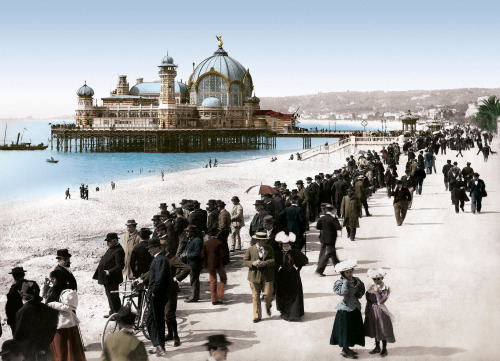 Jetée-Promenade, Nice, French Riviera (circa 1900)