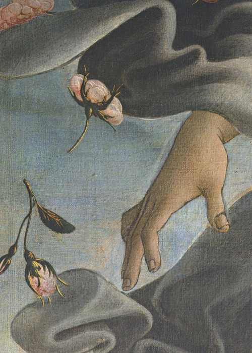 inividia: Madonna del Magnificat .1481 and The Birth of Venus  .1486, (detail) by