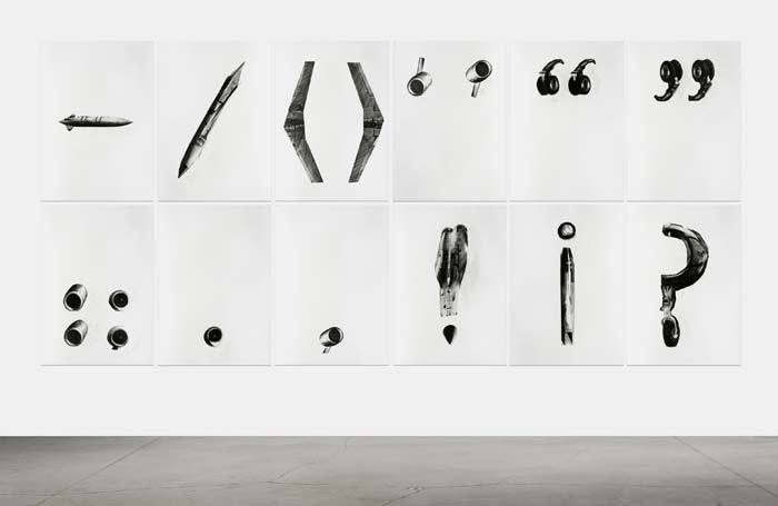 visual-poetry:  »the bastard punctuation« by fiona banner (+) 
