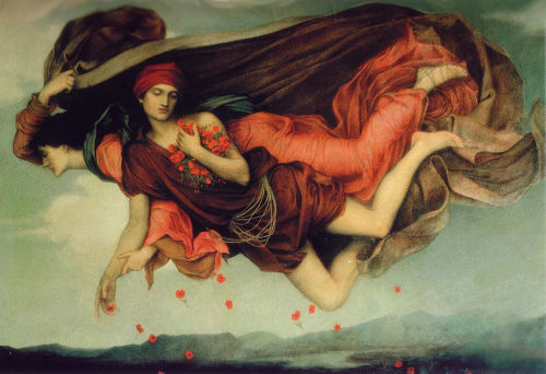 Night and Sleep [1878]Artist: Evelyn De Morgan 