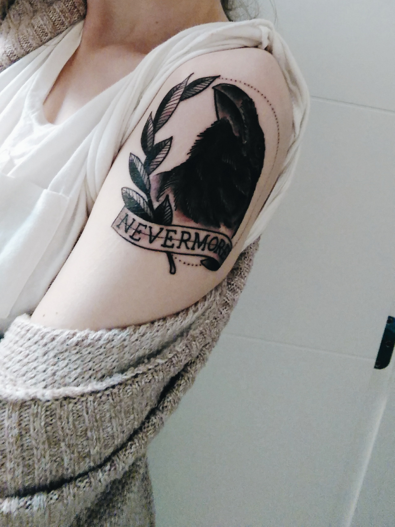 23 Poe Raven Tattoos Pictures And Designs