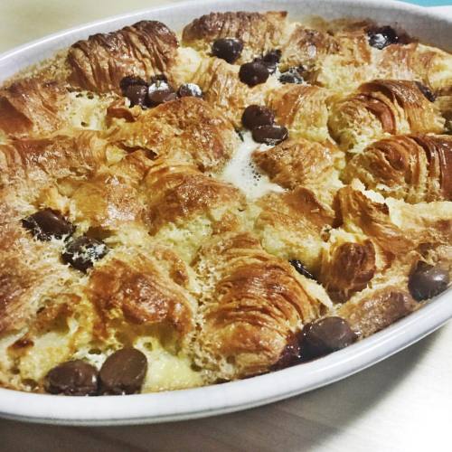 Bread & butter pudding #homecooking #homemade #baking #love
