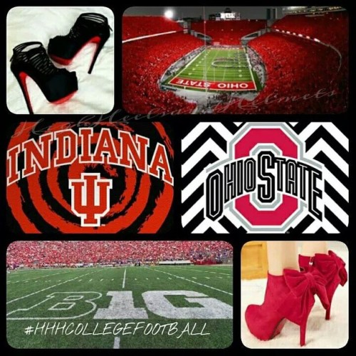 #hhhcollegefootball #ncaaf #collegefootball #highheelsandhelmets #spikessportssass #HHH #ohiostate #