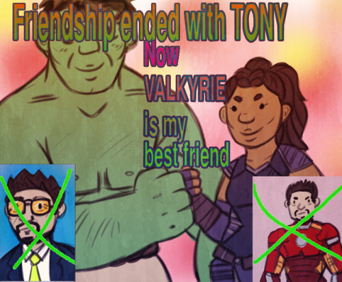 poefinrey:A+ friendship, best bros forever, Tony who?