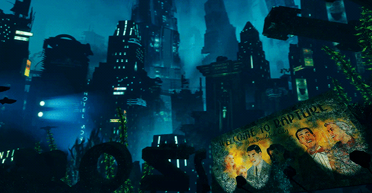 sparrow-hawk:I chose… Rapture. A city where the artist would not fear the censor.