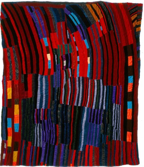 100percentpurelove:African American Quilting“String” (1985) Effie Mae Martin Howard (Ros