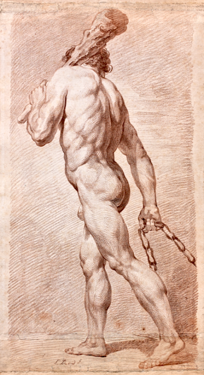 Jacques-Louis David (1748 – 1825) Studies for Hercules.