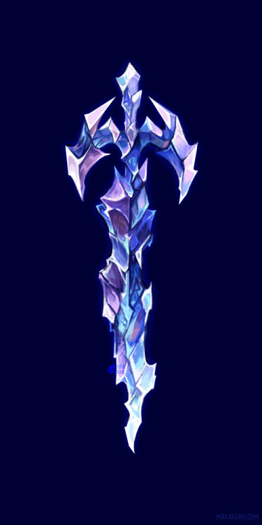 mayakern:⚔️ crystal swords ⚔️you can license these designs for your dnd games by supporting me on pa
