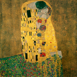 Der Kuss (1907-1908) / Gustav Klimt Österreichische Galerie, Viena