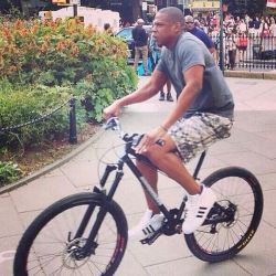 “used to wheelie bicycles since i was