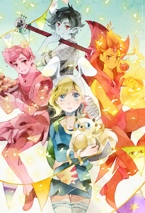 hetiru:  ♦.Adventure time with Fionna and princes.♦