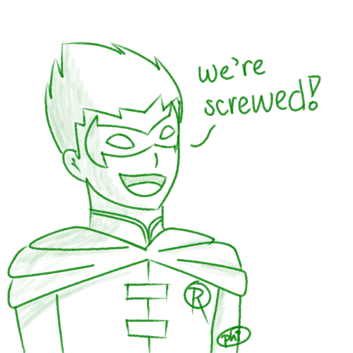 No negative attitudes in this household, Damian.(excuse the terrible art. apparently i’m incapable o