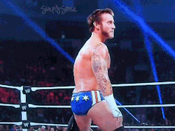 rwfan11:  CM Punk …tribute to Mr. Perfect? …too bad he missed! (**credit to name on gif **) 