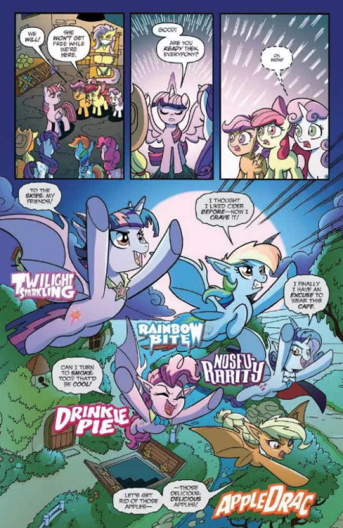 weremime:vampire fruit bat ponies 4ever