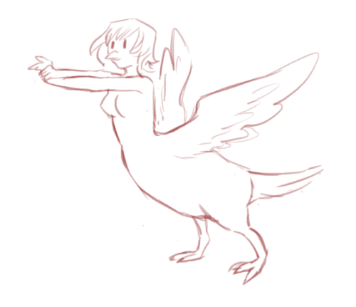 genderjuice:  consider this; a centaur but its a bird   Bentaur… Centirb…. 