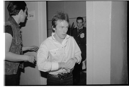 Paul Simonon , Topper Headon And Mick Jones Leaving The Dressing Room At Kezar Stadium , San Francisco
